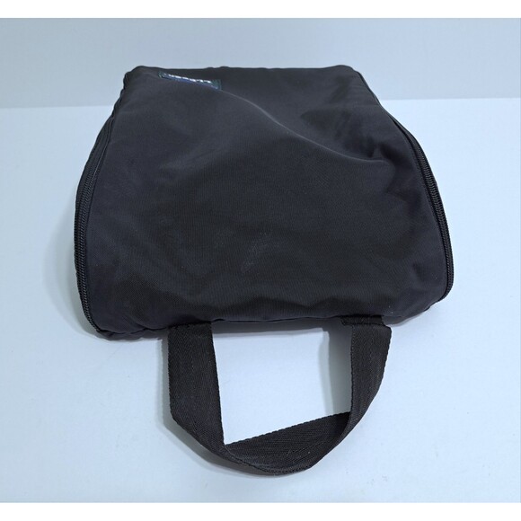 LL Bean Personal Travel Bag Vintage Toiletry Organizer Hanging Shower Black - Picture 3 of 11